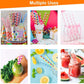 5519 Home Paper Straws Durable & Eco-Friendly Colorful - Drinking Straws & Party Decoration Supplies, Adorable Solid Color Food Grade Paper Straws for Birthday, Wedding, Baby Shower Celebration (25 Pcs Set)