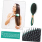 Massage Comb, Air Cushion Massage Hair Brush Ergonomic Matt Disappointment for Straight Curly Hair Cushion Curly Hair Comb for All Hair Types, Home Salon DIY Hairdressing Tool  (1 Pc)