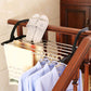 Multi-tier adjustable clothes drying rack, foldable and easy to store