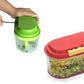 Handy vegetable chopper, 1000ml capacity.