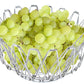 Foldable wire basket for fruits and vegetables