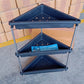 3-Layer Multipurpose Plastic Corner Storage Rack