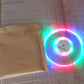 Colorful LED Cocktail Coaster, Round Ultra-Thin LED Drink Coaster (1 Pc)