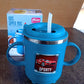 Kids Sporty Sipper Mug with Straw and Dual Handles Approx 300ml (1 Pc)