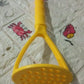 Kitchen Food Masher, Fruit Tool Masher, Professional Masher Kitchen Tool, Kitchen Masher with Comfortable Grip, Heavy Duty Potato masher Perfect for Bean Vegetable Fruits Masher (1 Pc)