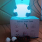 7 Color LED Silicone Panda Lamp