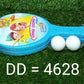 Racket set with ball for kids, plastic table tennis.