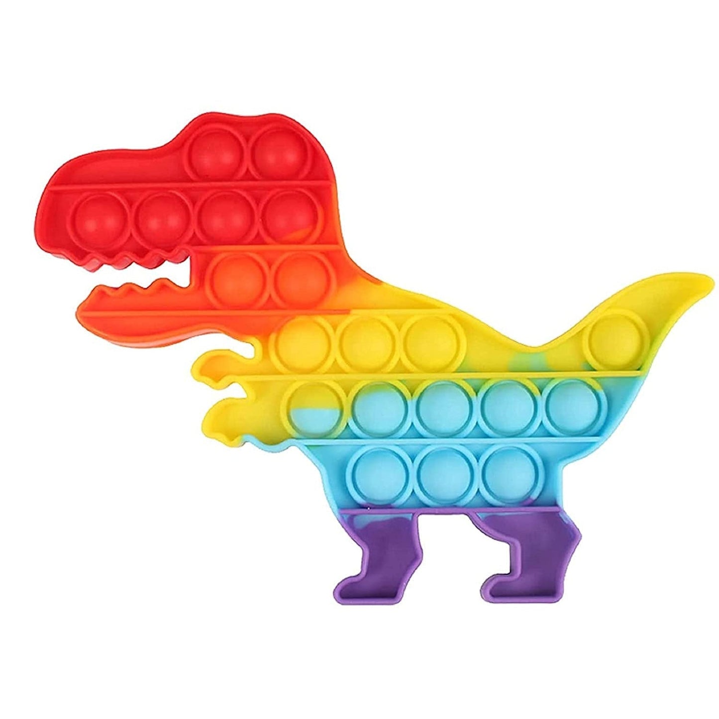 Dinosaur fidget toy for stress relief.