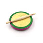 Colorful kids chakla belan set, great for role play and learning kitchen skills.