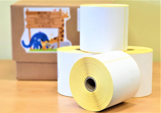 Thermal label roll, 400 labels, 4"x6".