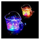 759 Heart Shape Activated Blinking Led Glass Cup 