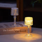 Set of 8 LED Crystal-Effect Table Lamps