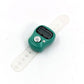 Finger grip and easy-press button for efficient manual counting.