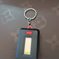 LED Keychain COB Light with Hook & Loop Sticker. 3 Light Modes (1 Pc / Battery Not Included)
