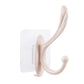 Easy-to-install self-adhesive wall hook, plastic.