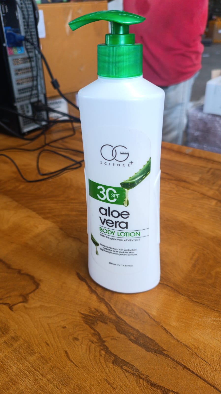 OG Beauty Science Aloe Vera Body Lotion (350ML / 1 Pc)