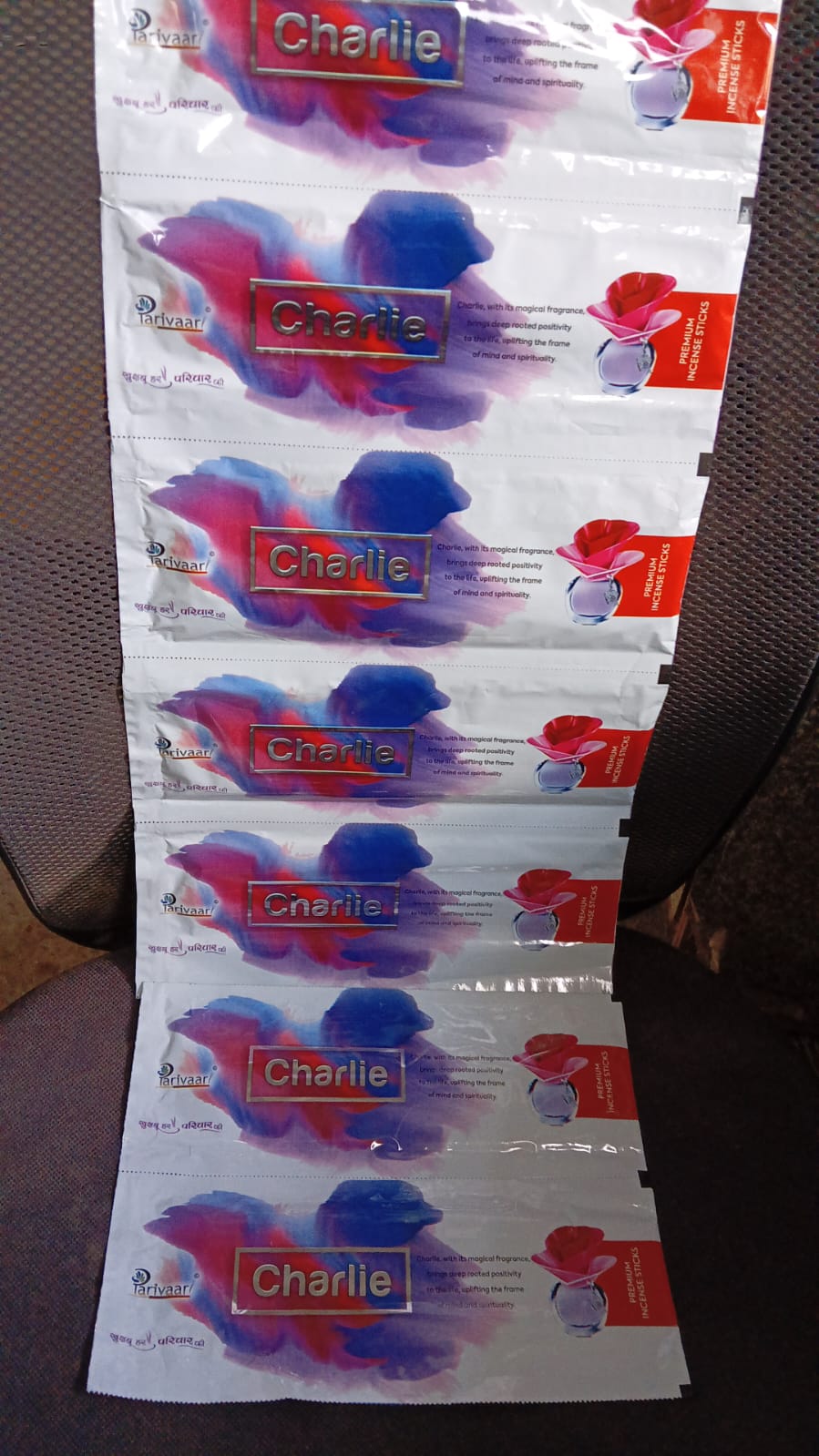 Charlie Premium Incense Sticks / Agarbatti (20 Gm / Stand Not Included)