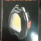 Emergency flashlight with cigarette lighter and magnet for camping