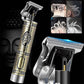 Professional hair trimmer with adjustable blades