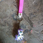 Cute Cartoon Unicorn Keychain with Silicone Strap (1 Pc / Mix design)