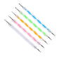 Nail Art Point Pen and Set Used by Women's for Their Fashion Purposes (Pack of 5Pcs)