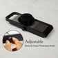 Premium Adjustable Vegetable & Fruit Slicer with Sharp Stainless Steel Blade