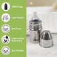 Apex Premium Stainless Steel Baby Feeding Bottle (125 ML / 1 Pc)