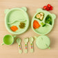 Kids Feeding Dinner (8 Pc Set)