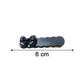 Elegant Black Bow Decorative Hair Clips (3 Pc)