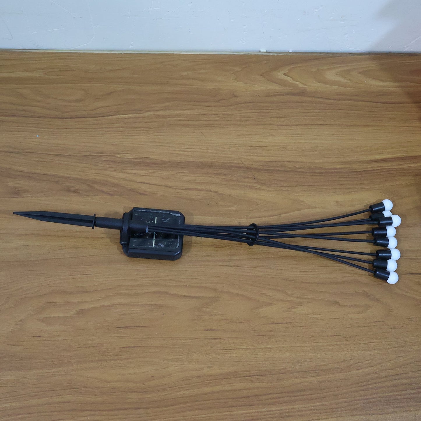 Solar LED Fiber Optic Garden Light - (1 Pc)