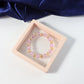 Elegant Pink Crystal Beaded Stretch Bracelet (1 Pc)