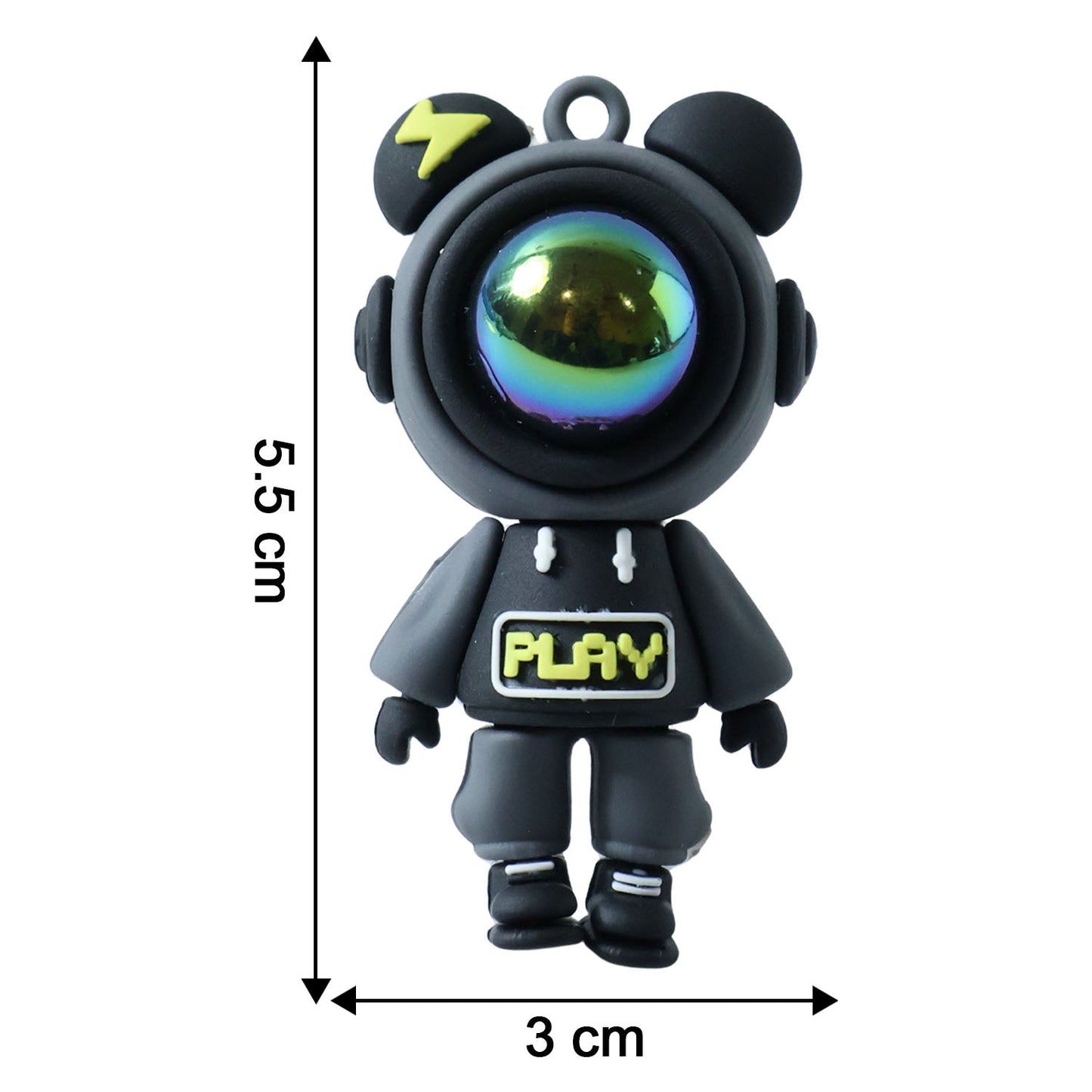 Cute Astronaut Car Air Freshener with Vent Clip (1 Set)
