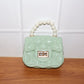 Elegant Quilted Mini Handheld & Sling Fashion Handbag (1 PC)