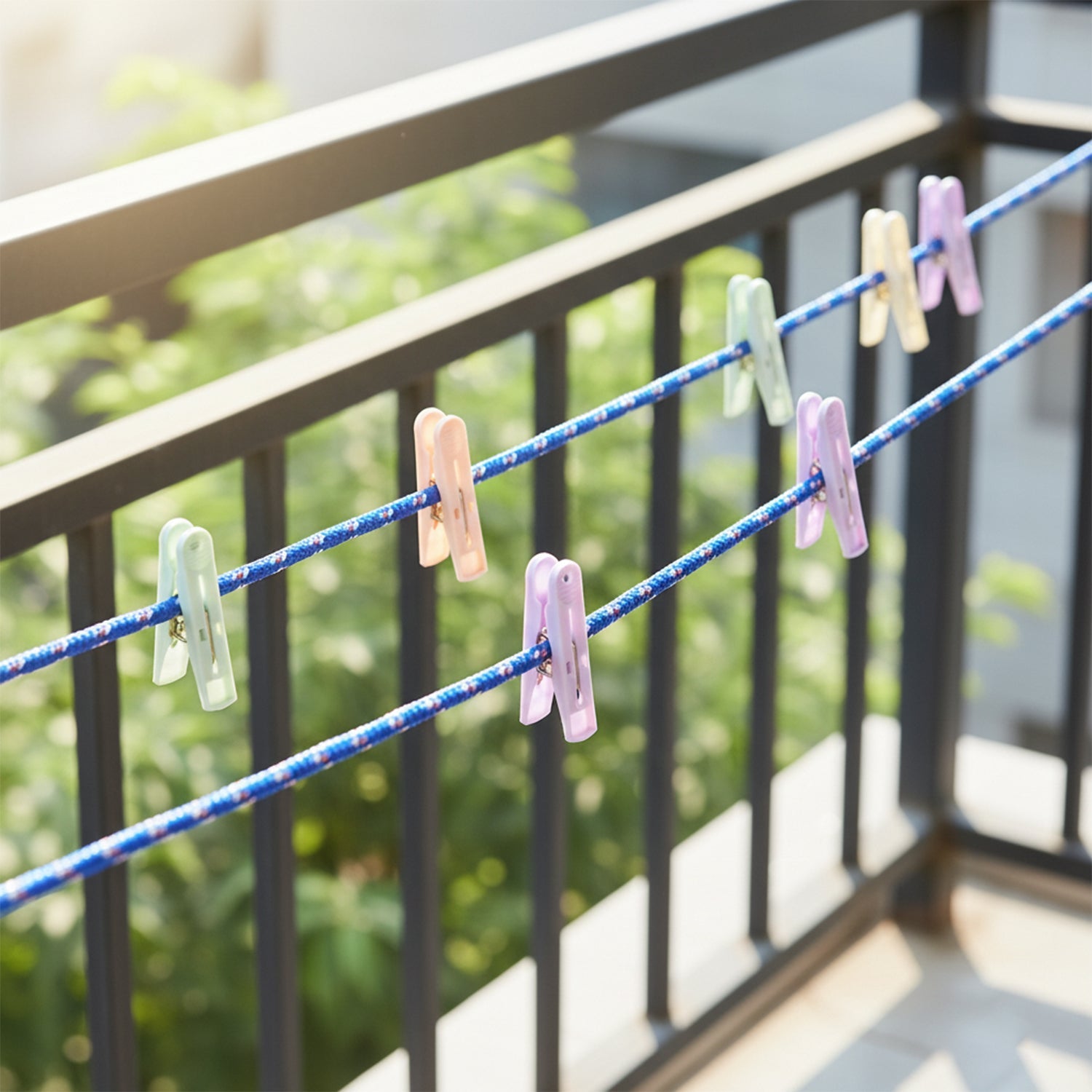 Heavy duty clothesline rope