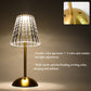 Premium Elegant Shade Crystal Table Lamp (1 Pc)