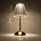 Premium Elegant Shade Crystal Table Lamp (1 Pc)