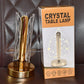 Luxury Tall Cylinder Shape Crystal Table Lamp (1 Pc)