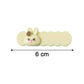 Cute Bunny Cartoon Decorative Hair Clips Set (4 Pc)