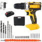 Cordless Drill Machine Tool Kit Set with Drill Bits