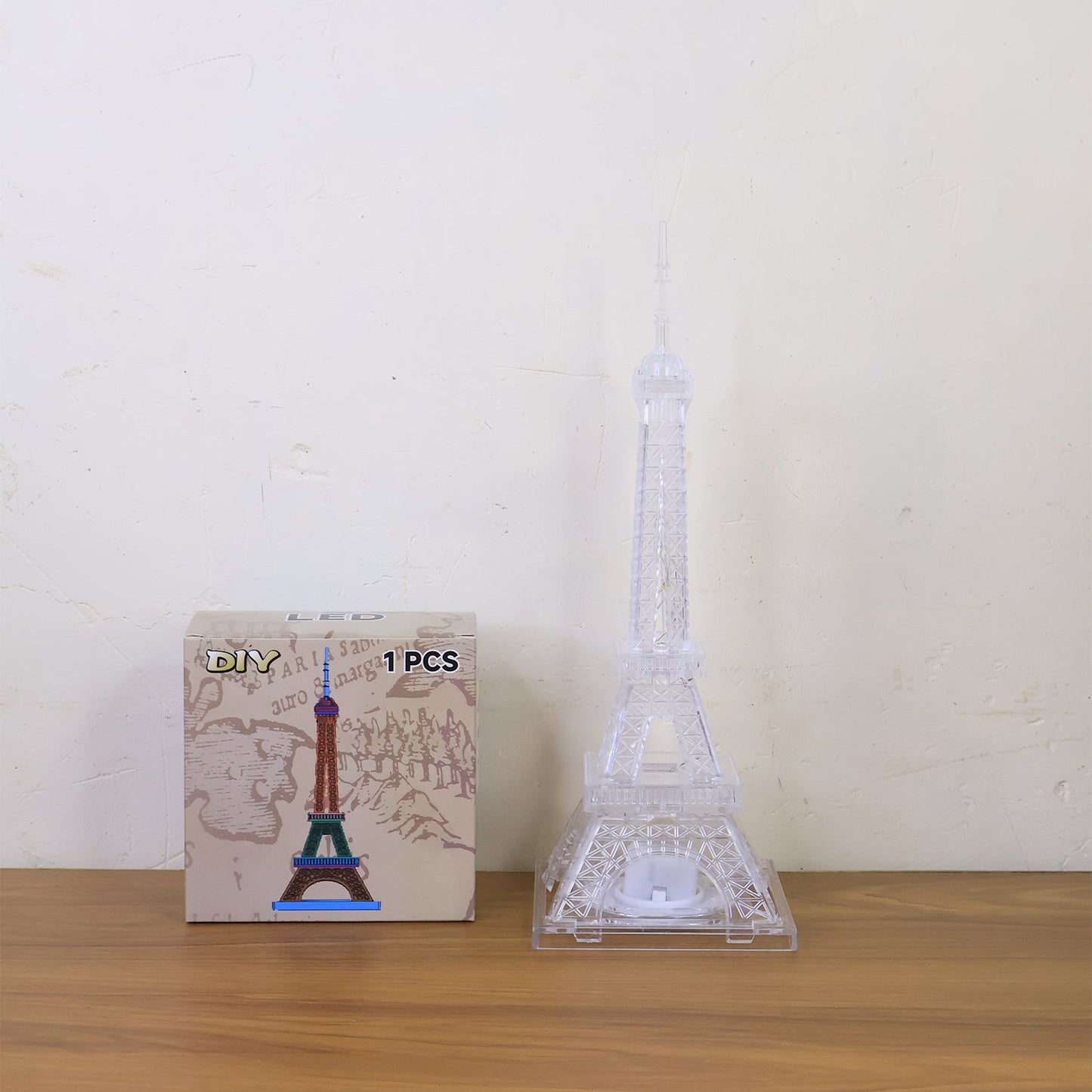 LED Eiffel Tower Decorative Night Light (1 Pc)