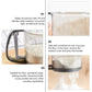 Plastic Flour Sieve Cup with Handle and Fine Mesh Filter for Kitchen Baking