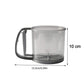 Plastic Flour Sieve Cup with Handle and Fine Mesh Filter for Kitchen Baking