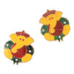 Decorative Lord Ganesha Wall Hanging Stickers (2 Pc)