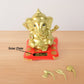 Decorative Religious Large Lord Ganesha Idol with Solar-Powered Base (1 Pc)