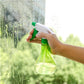 Durable plastic spray nozzle, trigger style, replacement head with pipe for bottles.