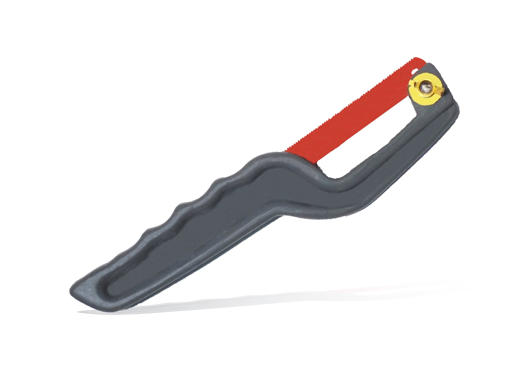 Handheld metal hacksaw with compact design