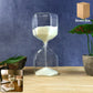 Elegant Glass Hourglass Sand Timer (1 Pc)