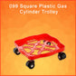 Square gas cylinder plastic trolley