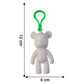 Cute Bear Shape Decorative Keychain (1 Pc)