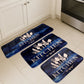 Kitchen Floor Mat Non-Slip Printed Runner Rugs (3 Pc)